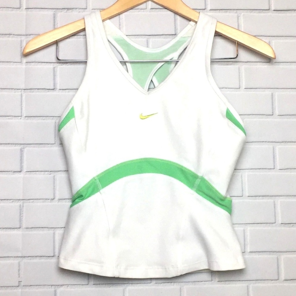 🐝 NIKE Dri Fit Racer Back Tank Top Sports Bra